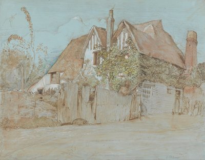 Ivy Cottage, Shoreham door Samuel Palmer